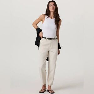 NWT Vuori Anza Twill Pant - Milkweed